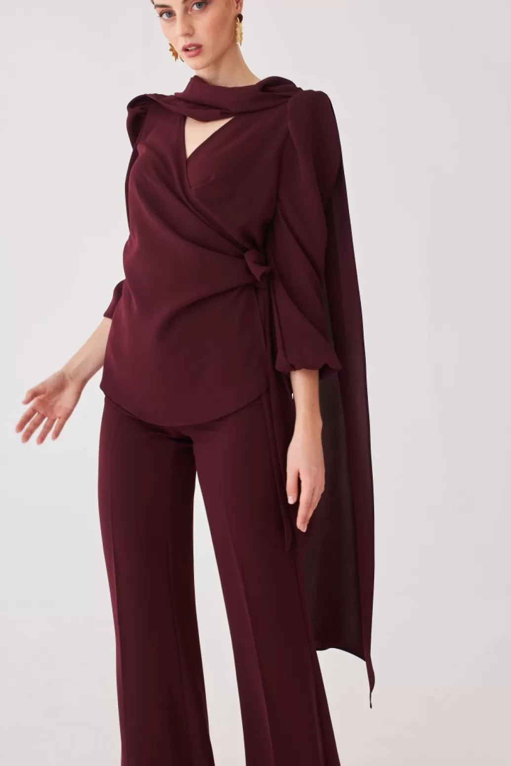 Coosy BLUSA LAURA MB BURDEOS