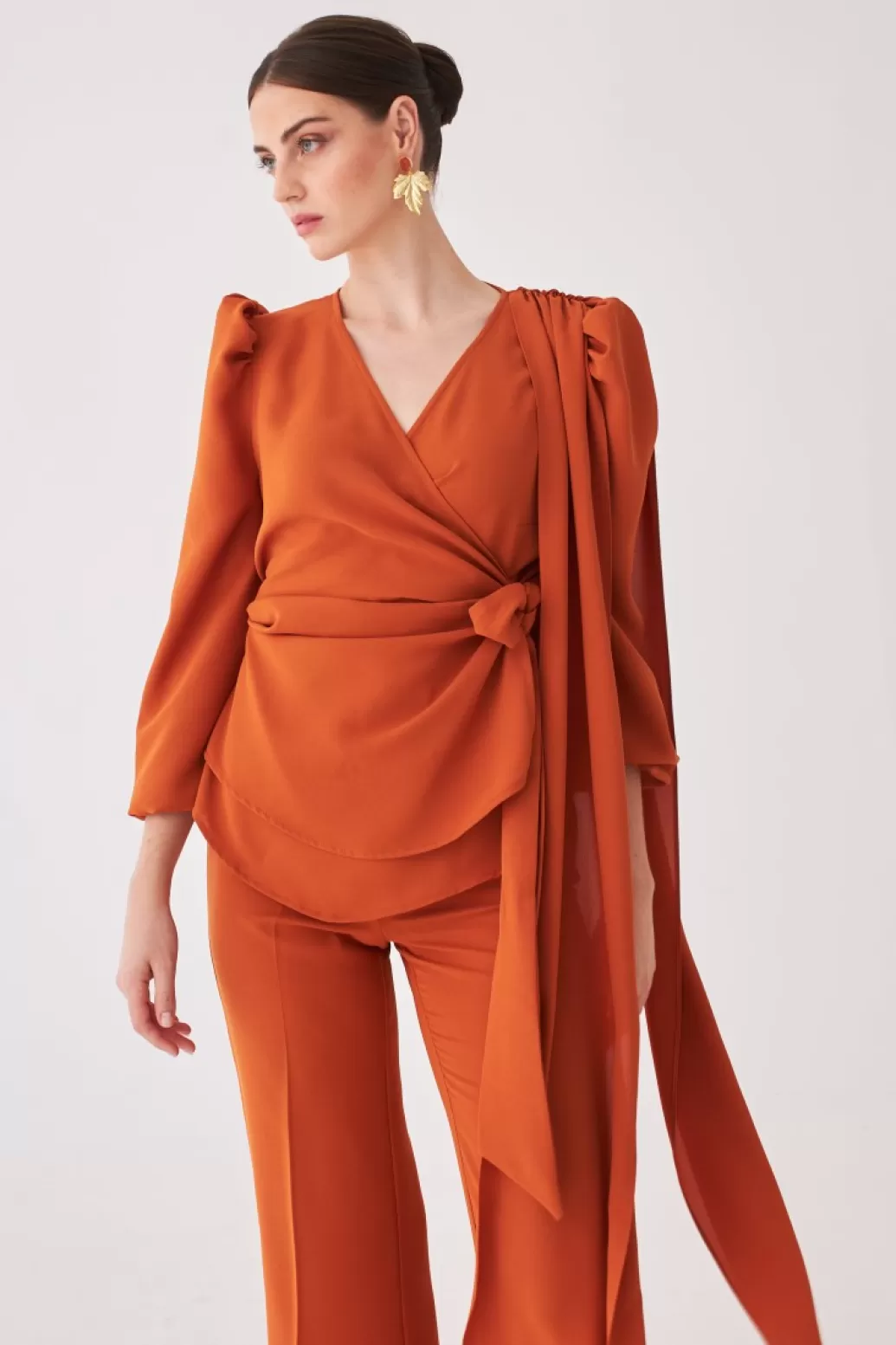 Coosy BLUSA LAURA MB NARANJA