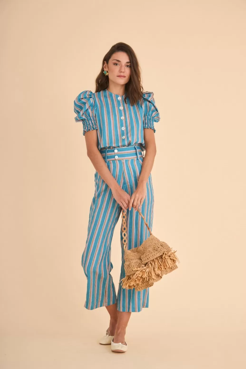 Coosy PANTALON LEANDROMULTICOLOR