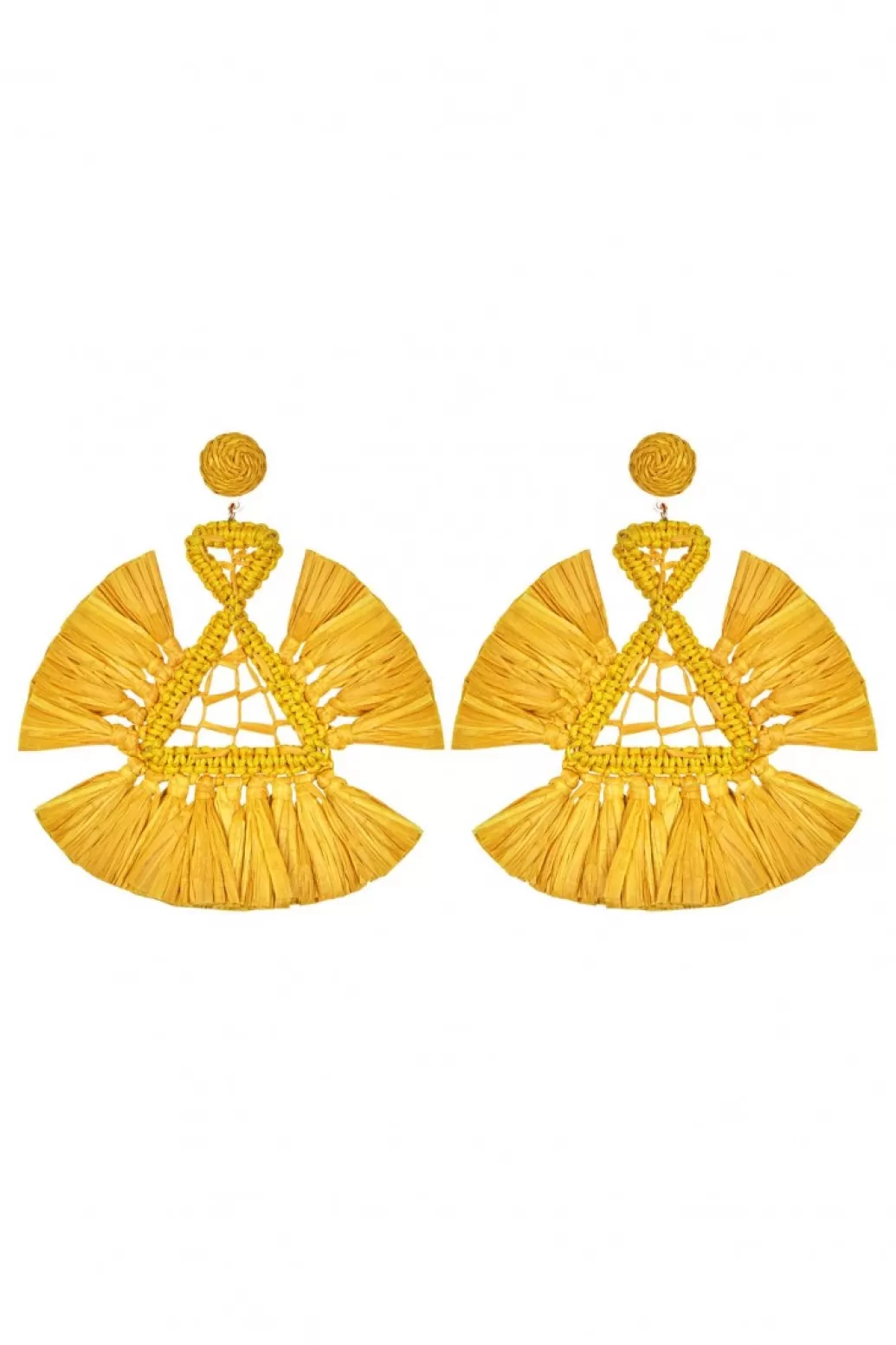 Coosy PENDIENTES BRUNIAAMARILLO