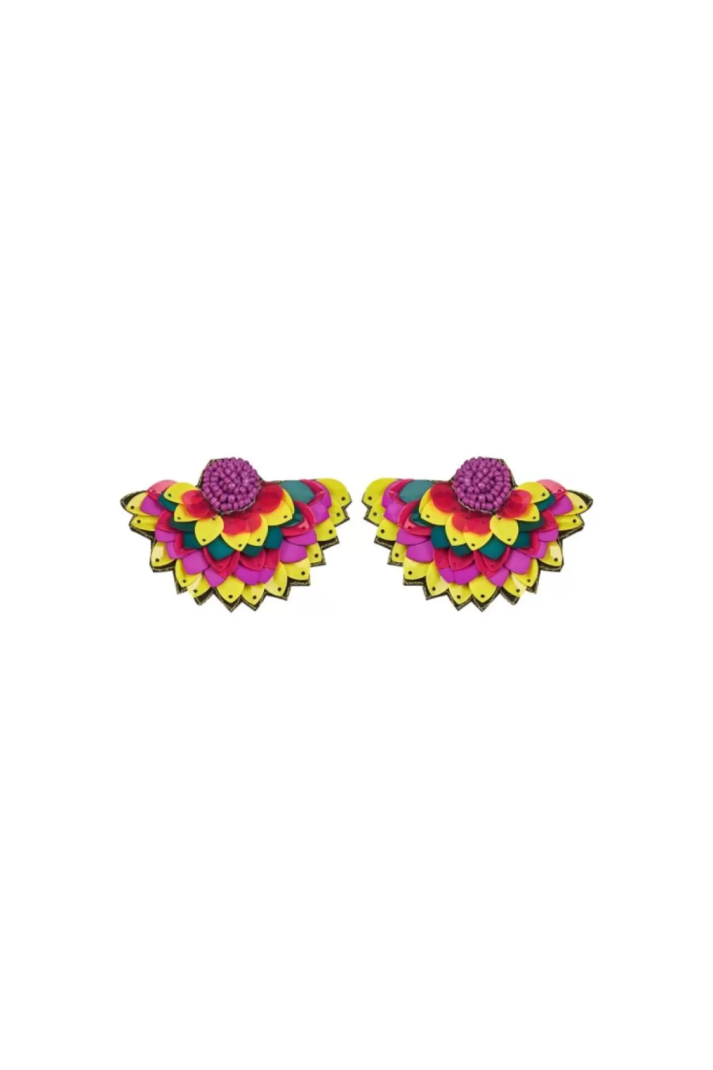 Coosy PENDIENTES VENTUMILAMULTICOLOR