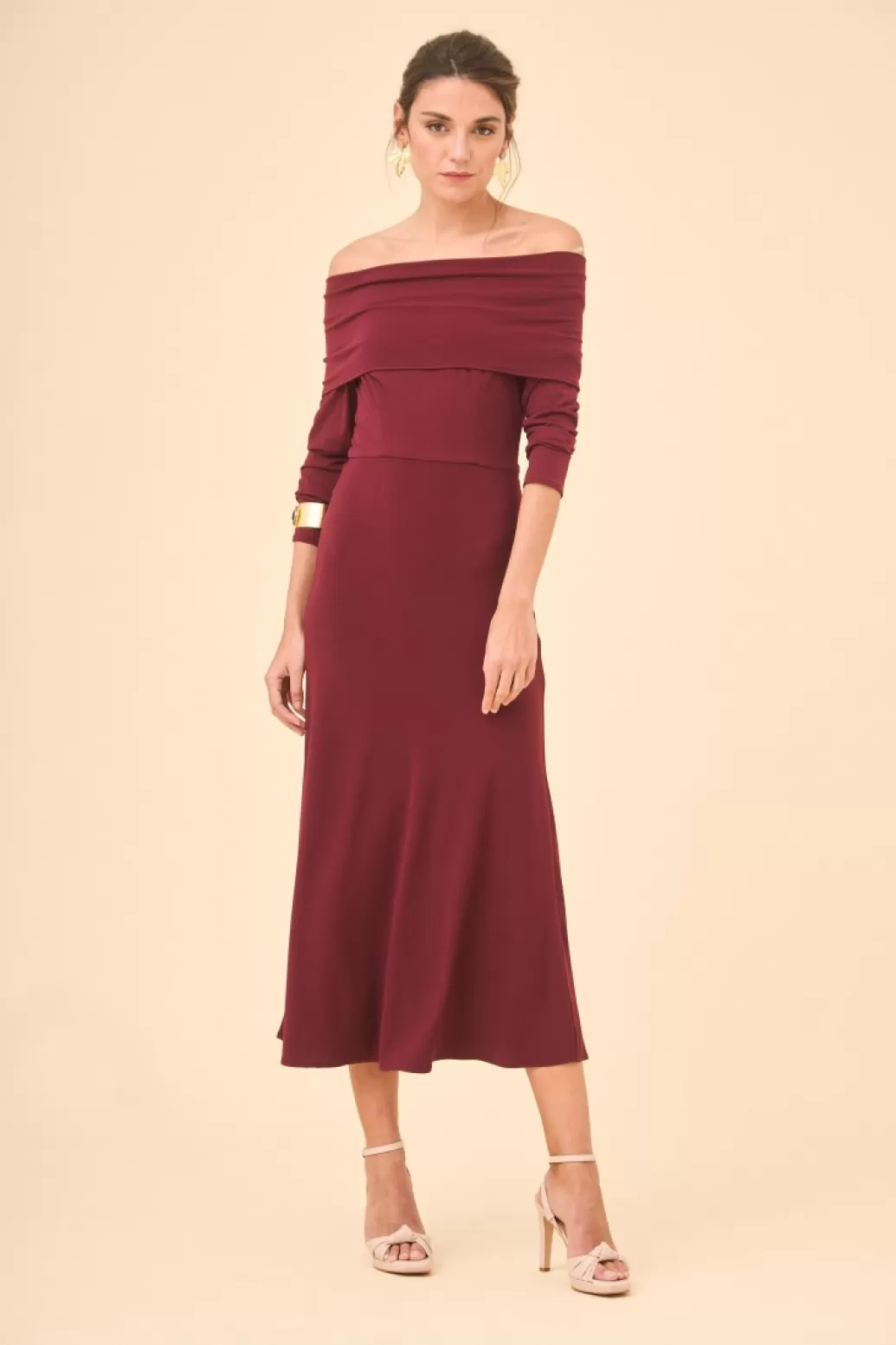 Coosy Vestido Bertta Burdeos |