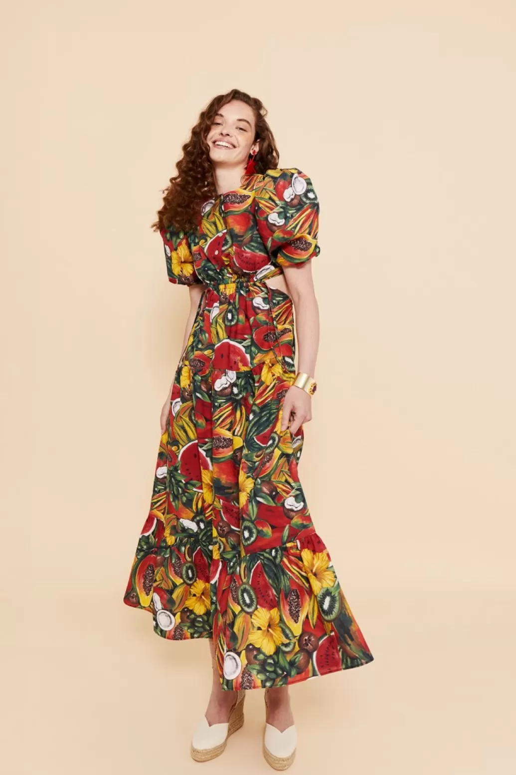 Coosy VESTIDO GABRIESTAMPADO