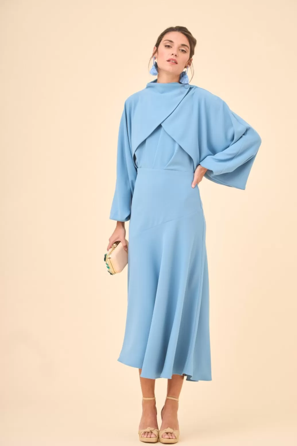 Coosy Vestido No Usarestampado Verde |